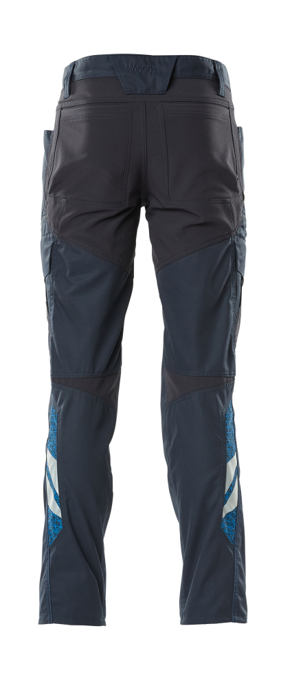 Hose mit Schenkeltaschen ACCELERATE Schwarzblau 82C48