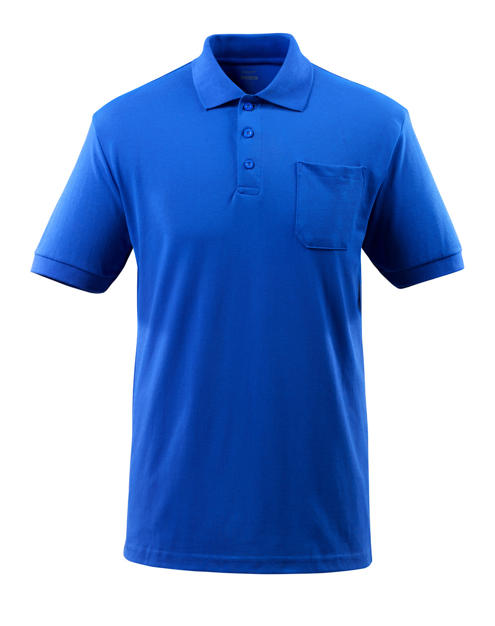 Polo-Shirt mit Brusttasche CROSSOVER Kornblau L