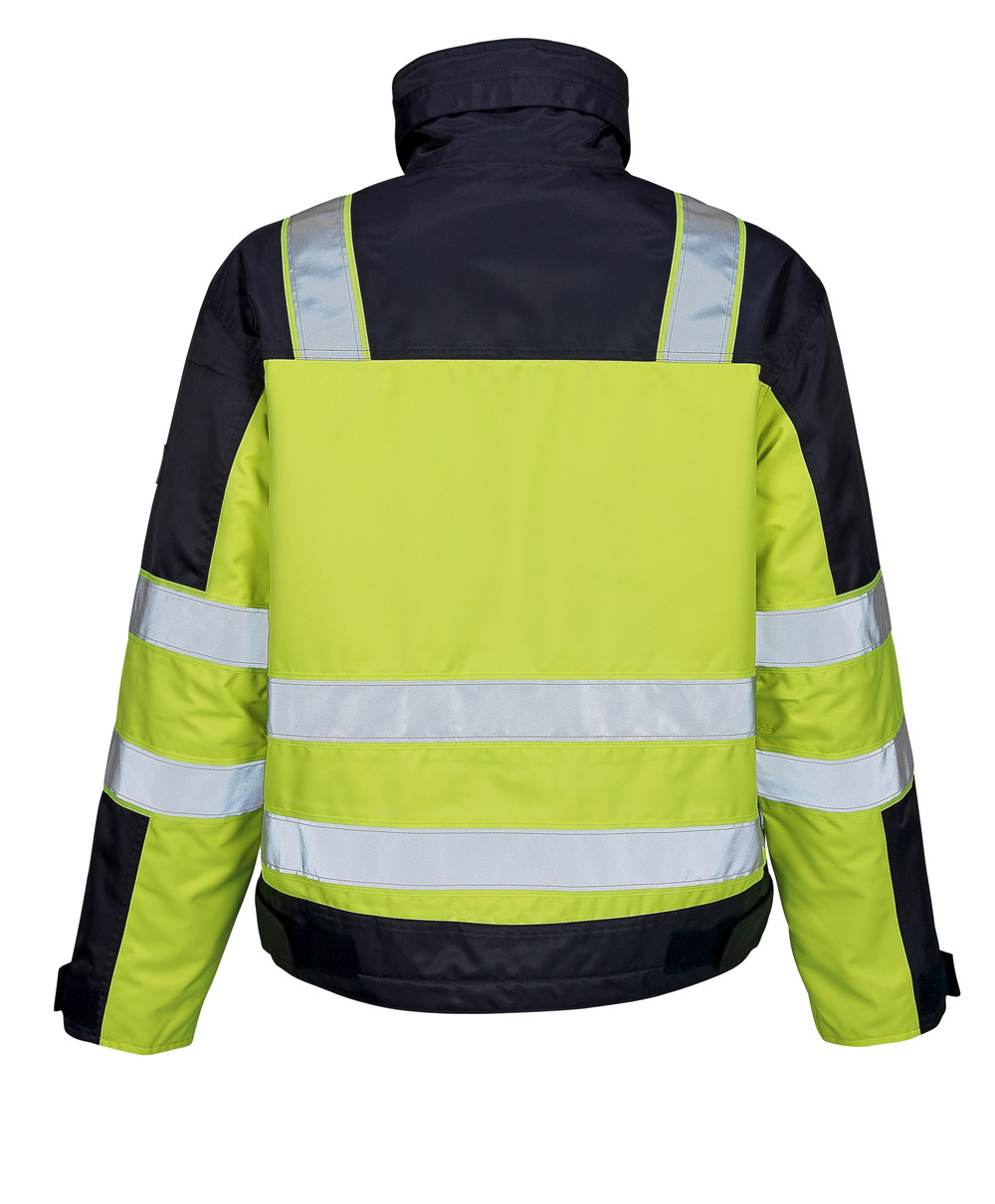 Winterjacke SAFE IMAGE Hi-vis Gelb/Marine 3XL