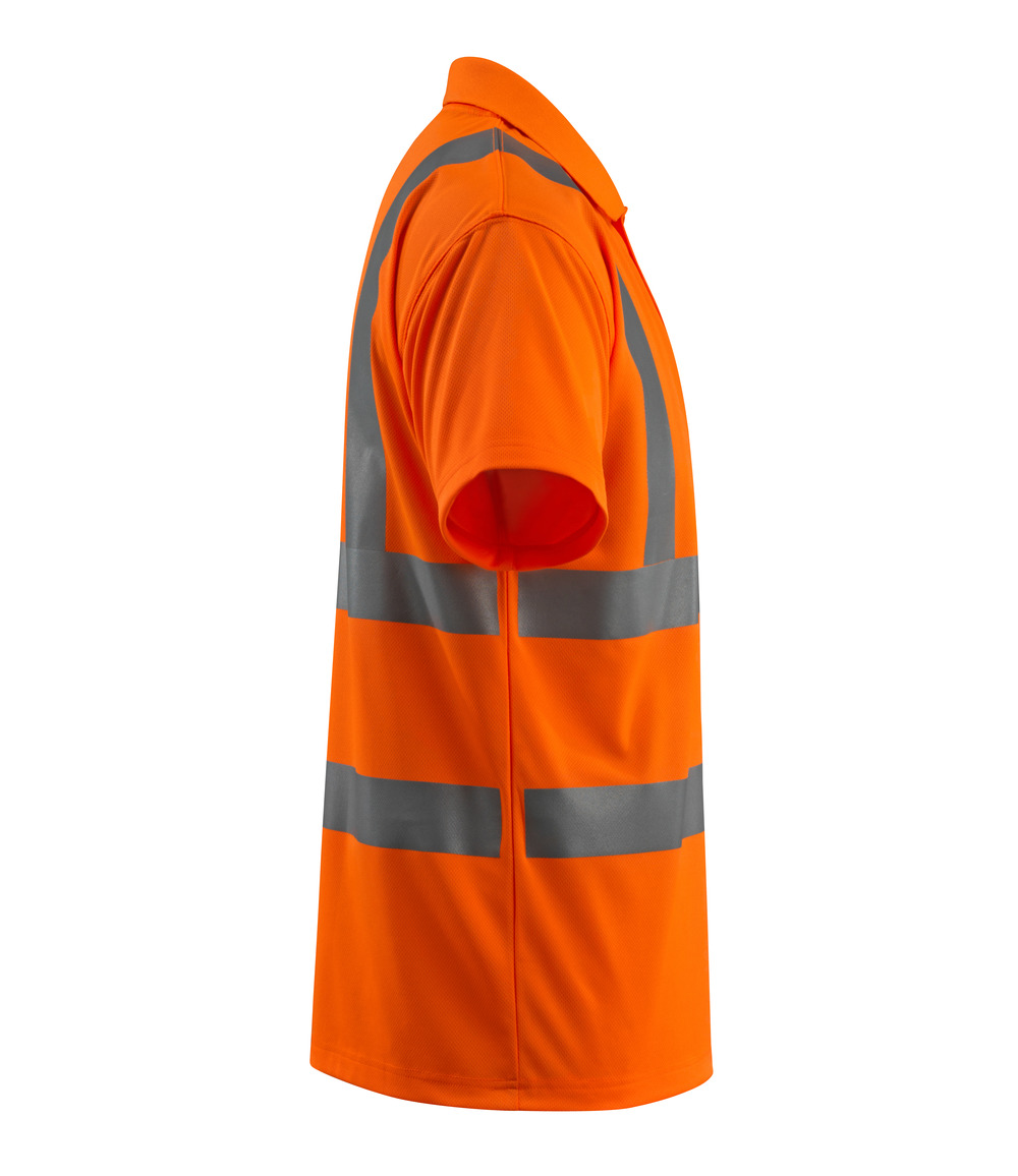 Polo-Shirt SAFE LIGHT Hi-vis Orange 3XL