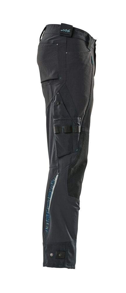 Hose mit Knietaschen ADVANCED Schwarzblau 76C42