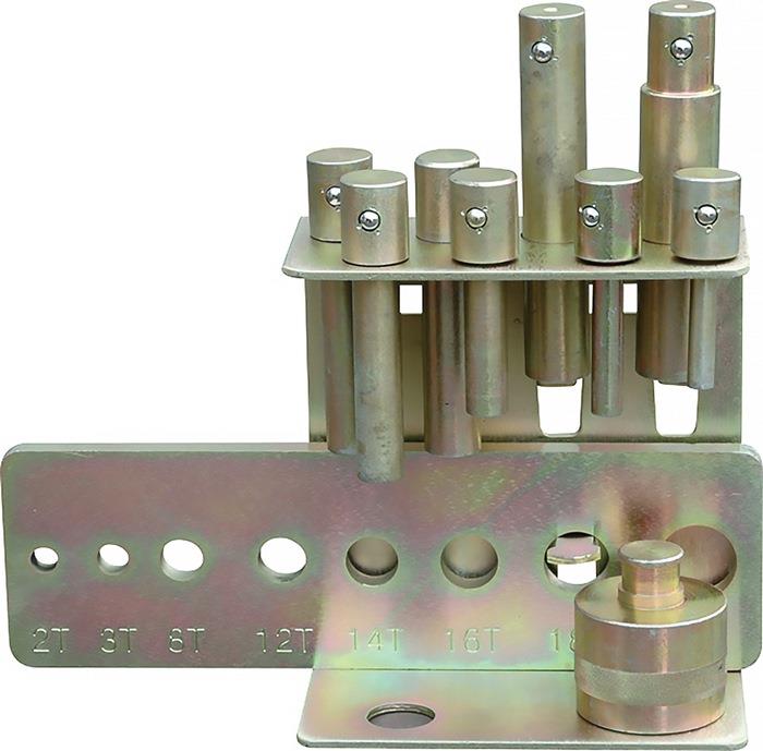 Druckdornsatz f. WPP 10 TE, WPP 15 E UNICRAFT