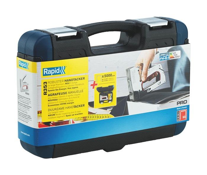 Handtacker-Set R353 Stahl RAPID