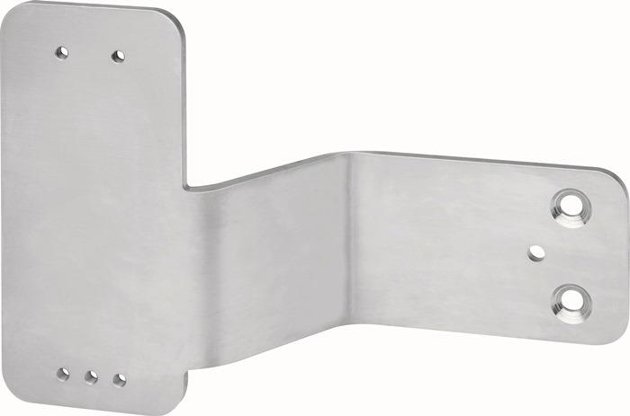 Montageplatte Montage unter Panikstange L125xB180mm DIN links