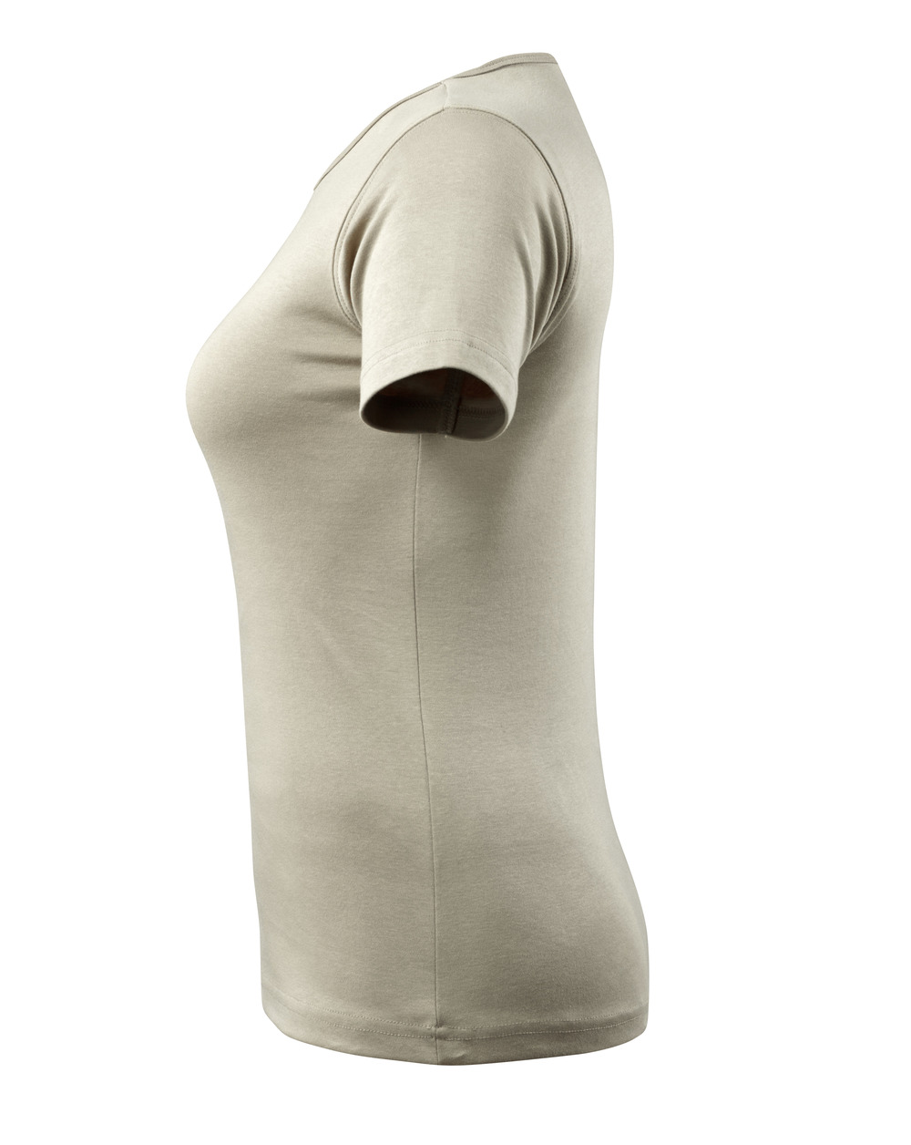 Damen-Passform T-Shirt CROSSOVER Hellkhaki XS