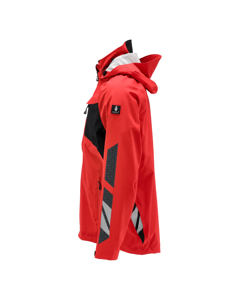 Hardshelljacke ACCELERATE Verkehrsrot/Schwarz 3XL