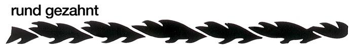 Laubsägeblatt Tornado Länge 13 cm Nr. 3 (MITTEL) Gipsarbeit in der Zahntechnik HAUNSTETTER