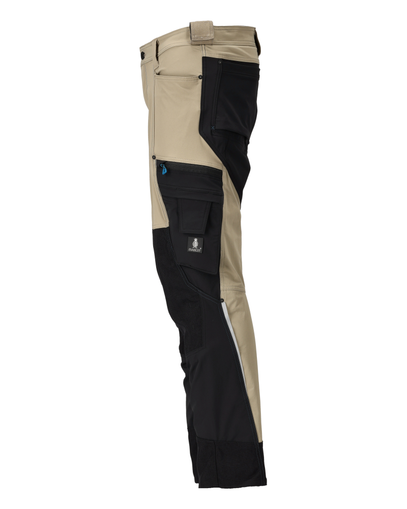 Hose mit Knietaschen ADVANCED Hellkhaki/Schwarz 82C43
