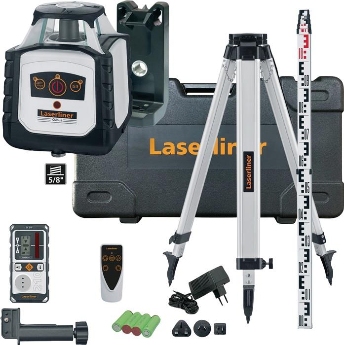 Rotationslaser Cubus 210 S max. 200 m ± 4 ° LASERLINER