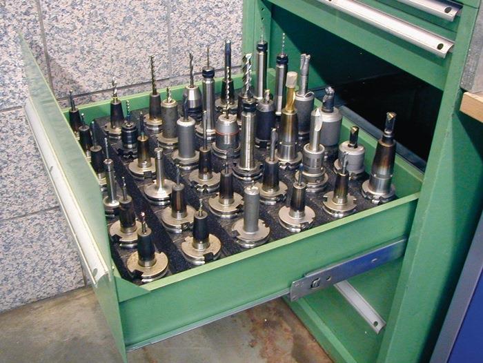 Werkzeugträger HSK63 kompakt 10er 360 mm 180 mm 60 mm