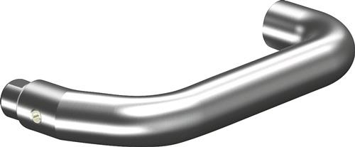 Profiltürdrückerlochteil OGRO 8100V AL 8mm Alu.F1 schräg OGRO