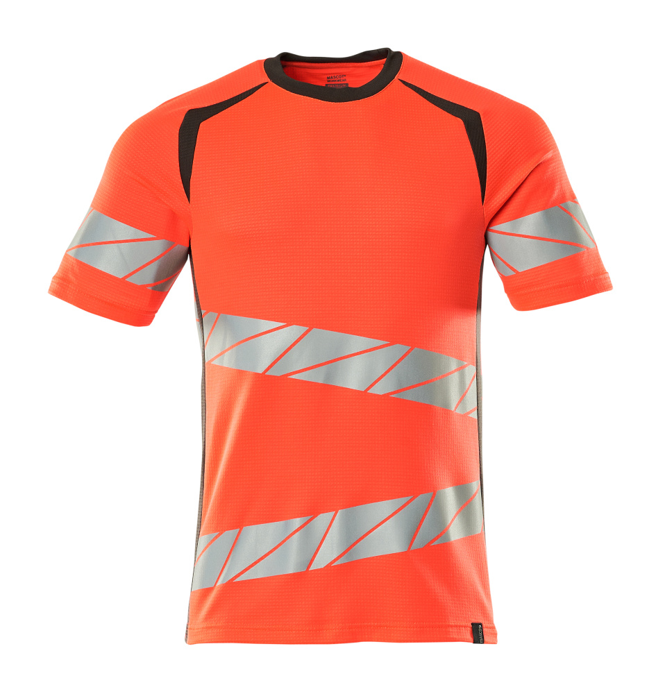 T-Shirt ACCELERATE SAFE Hi-vis Rot/Dunkelanthrazit 4XLONE