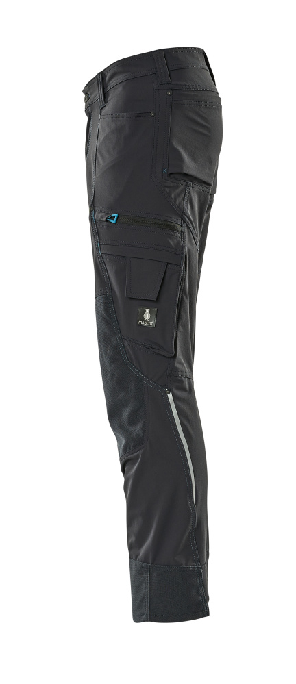 Hose mit Knietaschen ADVANCED Schwarzblau 76C42