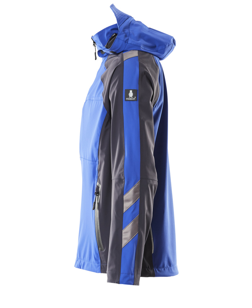 Hardshelljacke UNIQUE Kornblau/Schwarzblau 4XL