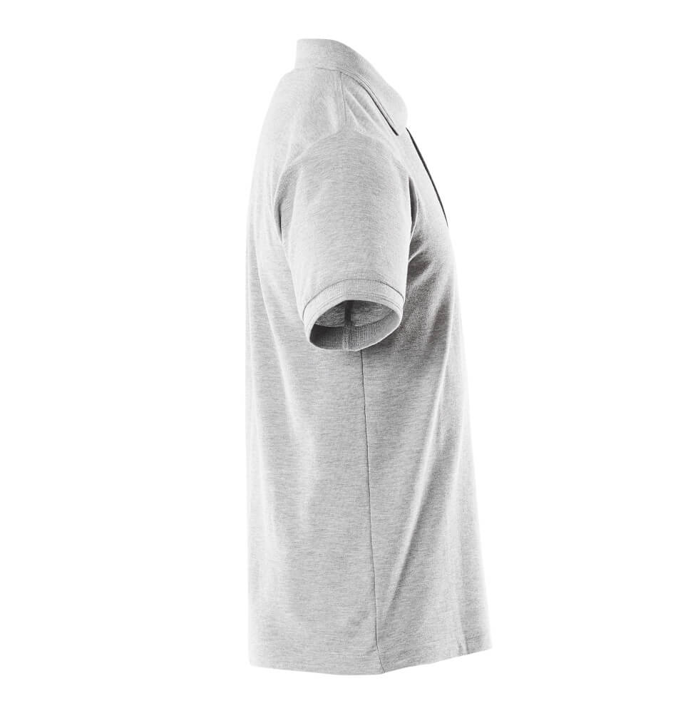 Polo-Shirt mit Brusttasche CROSSOVER Grau-meliert 2XL