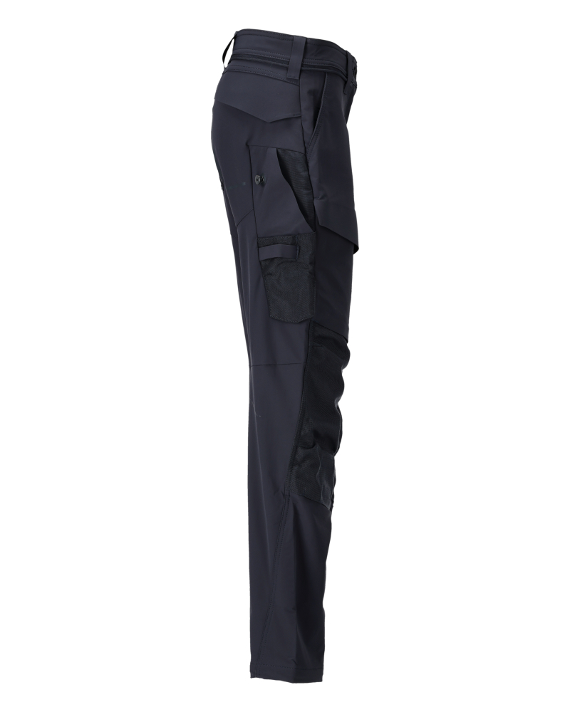 Damen-Passform DIAMOND Hose mit Knietaschen CUSTOMIZED Schwarzblau 82C50
