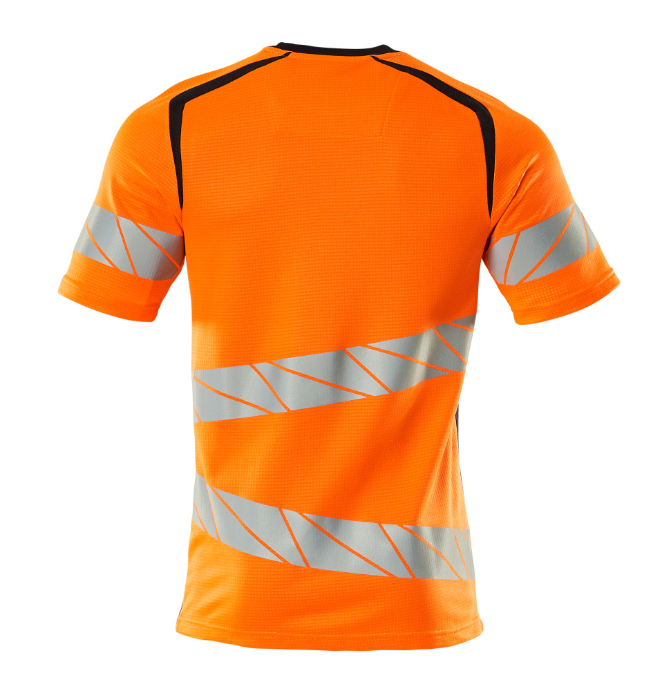 T-Shirt ACCELERATE SAFE Hi-vis Orange/Schwarzblau 4XLONE