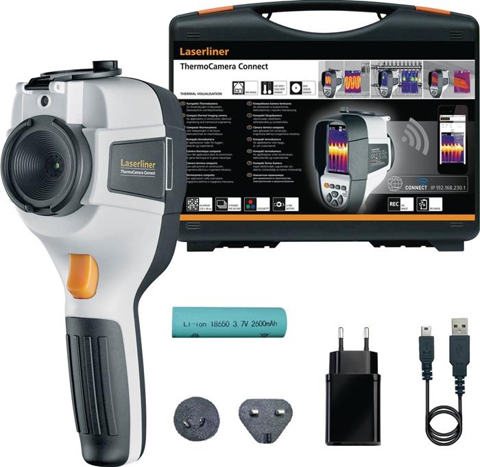 Wärmebildkamera ThermoCamera Connect 240 x 320 Pixel 220 x 160 Pixel -20°C - 350 °C LASERLINER