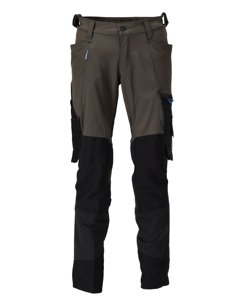 Hose mit Knietaschen ADVANCED Dunkelanthrazit/Schwarz 82C43