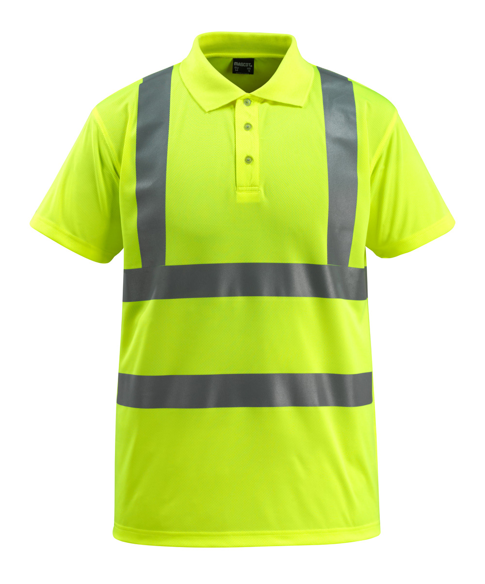 Polo-Shirt SAFE LIGHT Hi-vis Gelb 3XL