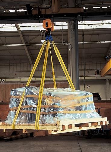 Hebeband DIN EN 1492-1 L.2m violett Tragf.einf.1000kg DOLEZYCH