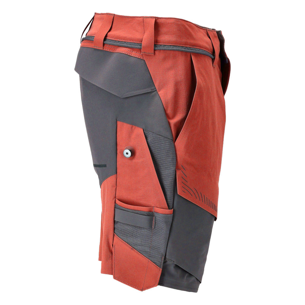 Shorts CUSTOMIZED Herbstrot/Anthrazitgrau 24C54