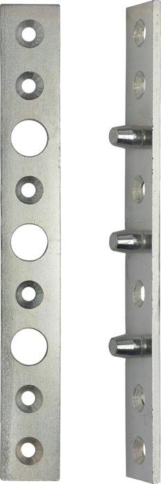 Flachbändersicherung Länge 160 mm Breite 20 mm Stärke 3 mm Stahl verzinkt 006/775/V SCHNEGEL
