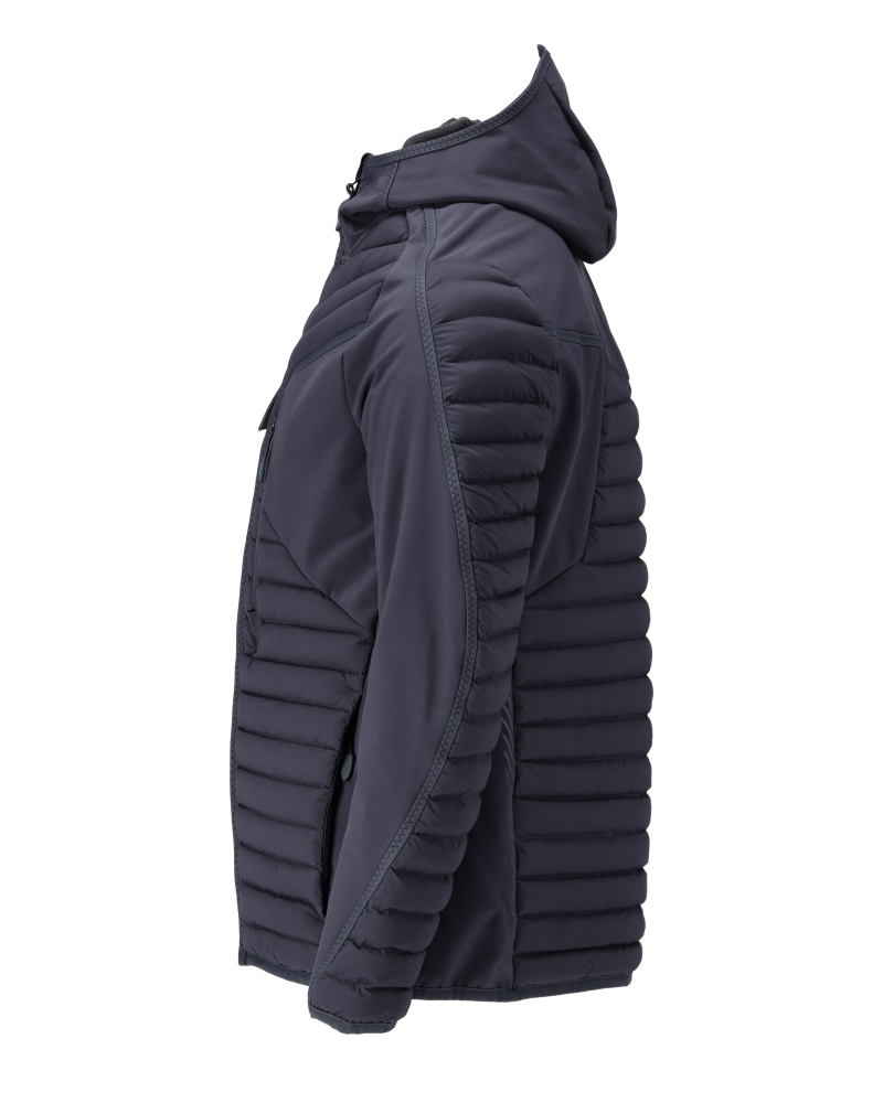 Thermojacke mit Kapuze CUSTOMIZED Schwarzblau L