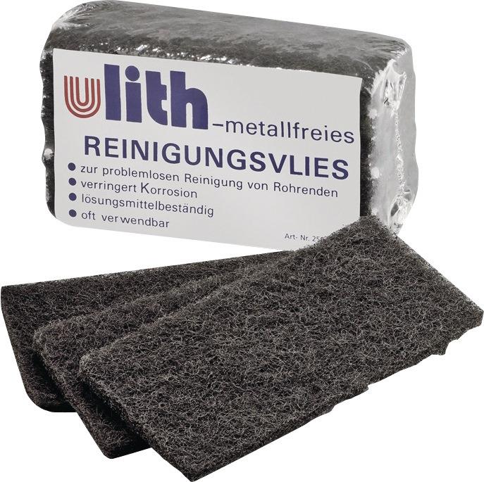 Reinigungsvlies Very Fine S schwarz Länge 130 mm Breite 75 mm Pack á 10 Stück ULITH