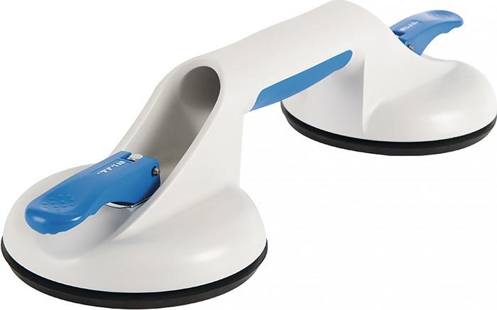 Saugheber Tragfähigkeit 50 kg Kopf-Ø 120 mm 2 Köpfe Kunststoff VERIBOR