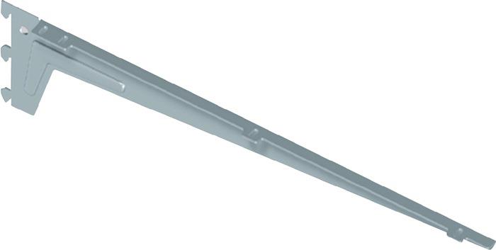 Winkelträger 10300 Länge 480 mm pro Träger 65 kg mit 3 Einhängehaken weiß