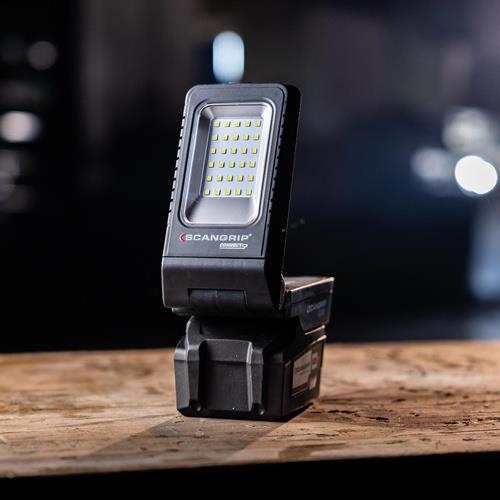 LED-Strahler BASIC CONNECT 97 W 1000 lm 5,2 Ah 18 V IP30 SCANGRIP