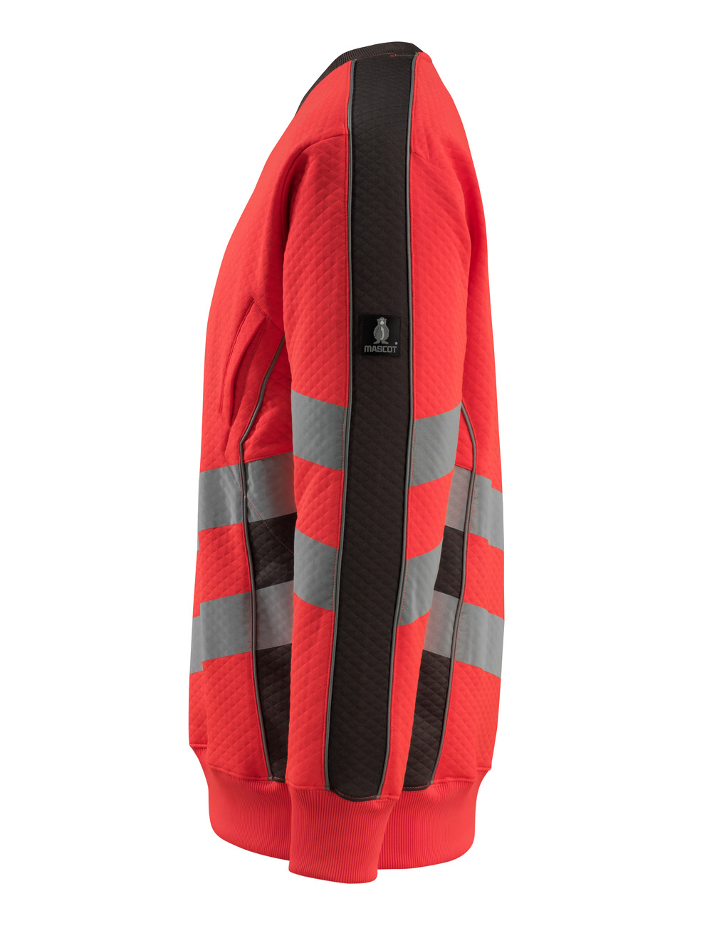 Sweatshirt SAFE SUPREME Hi-vis Rot/Dunkelanthrazit M