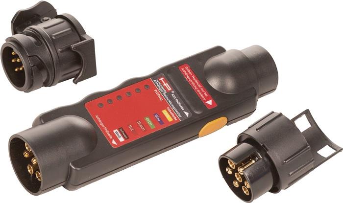 Anhänger-Beleuchtungstester Kunststoff Spannung 12 V 0,39 kg Schwarz 7/13-polig HP AUTOZUBEHÖR