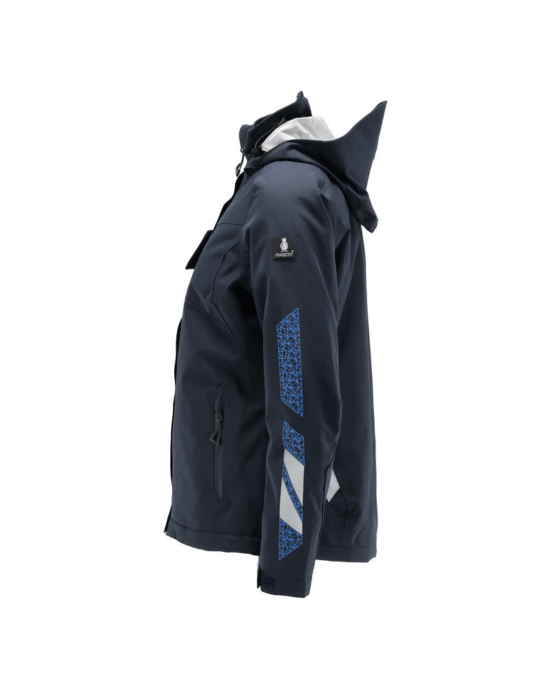 Damen-Passform Winterjacke ACCELERATE Schwarzblau 2XL
