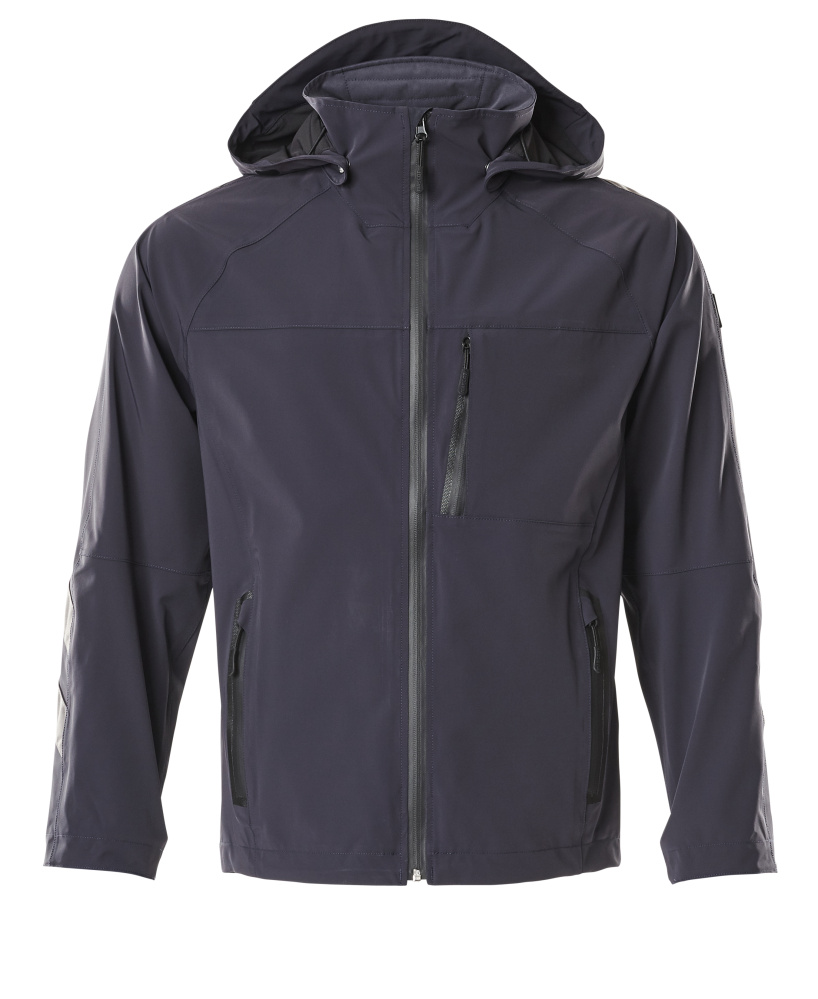 Hardshelljacke UNIQUE Schwarzblau 4XL