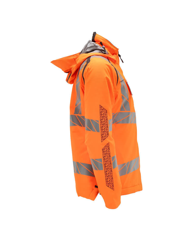 Damen-Passform Winterjacke ACCELERATE SAFE Hi-vis Orange/Dunkelanthrazit 3XL