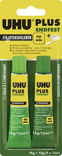 2K-Epoxidharzklebstoff PLUS ENDFEST 33g gelblich Tube UHU