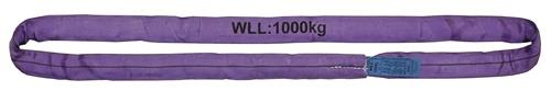 Rundschlinge DIN EN 1492-2 Umfang 3m violett Tragf.einf.1000kg TECWERK