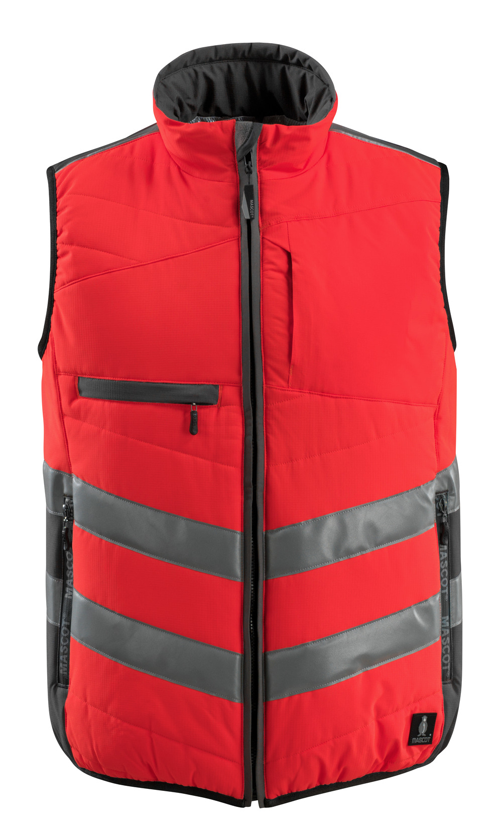 Winterweste SAFE SUPREME Hi-vis Rot/Dunkelanthrazit L