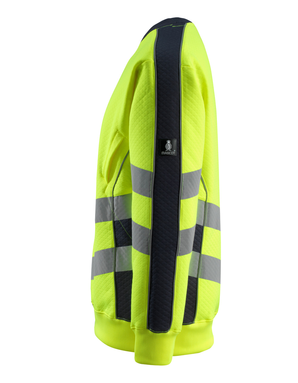 Sweatshirt SAFE SUPREME Hi-vis Gelb/Schwarzblau M