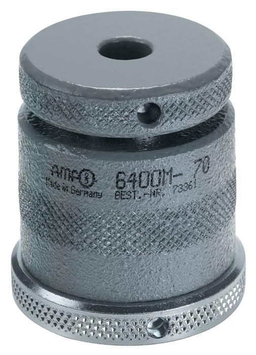 Schraubbock Nr. 6400M mit flacher Auflage und Magnetfuß 110 80 - 110 mm