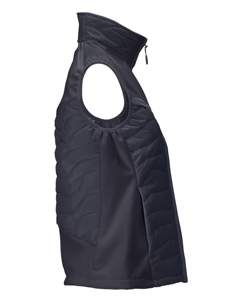 Damen-Passform Thermoweste CUSTOMIZED Schwarzblau 5XL
