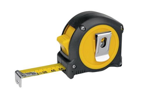 Taschenrollbandmaß BM 100 L.3m B.16mm mm/mm EG II ABS/TPE Metall-Clip STABILA