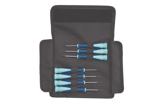 Feinmechanikerschraubendrehersatz 7tlg.Schlitz/PH TECWERK