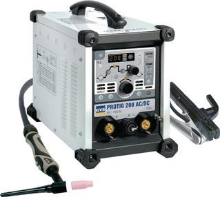 TIG-Schweißanlage PROTIG 200 AC/DC mit Zubehör 10 - 200 A GYS