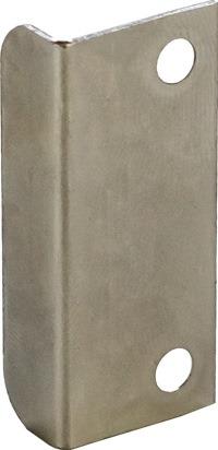 Möbelschließwinkel Stahl vernickelt 42 mm Verschraubung BMB