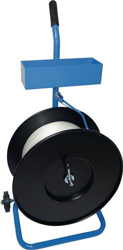 Bandabroller Umreifungsbänder fahrbar f.Kern-D.200mm