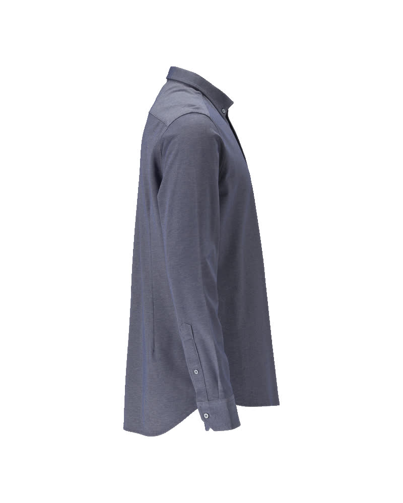 Hemd FRONTLINE Blau-meliert 43-44