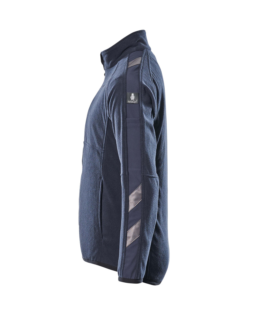 Fleecejacke UNIQUE Schwarzblau S